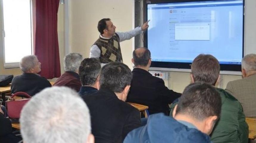 &Ouml;ğretmenlere Eba Eğitim Semineri Verildi