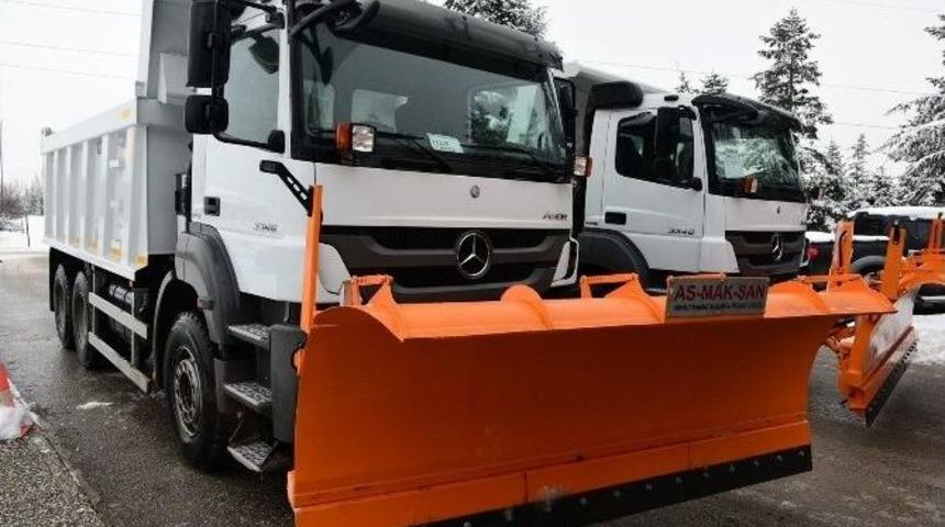 Kastamonu&rsquo;da 4 Yeni Bı&ccedil;aklı Kamyon Hizmete Girdi