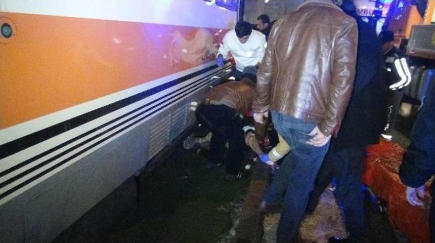 Tramvay Yolunda Ayak Kurtarma Operasyonu
