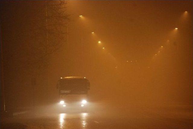 Tokat&rsquo;ta Sis Etkili Oldu 1