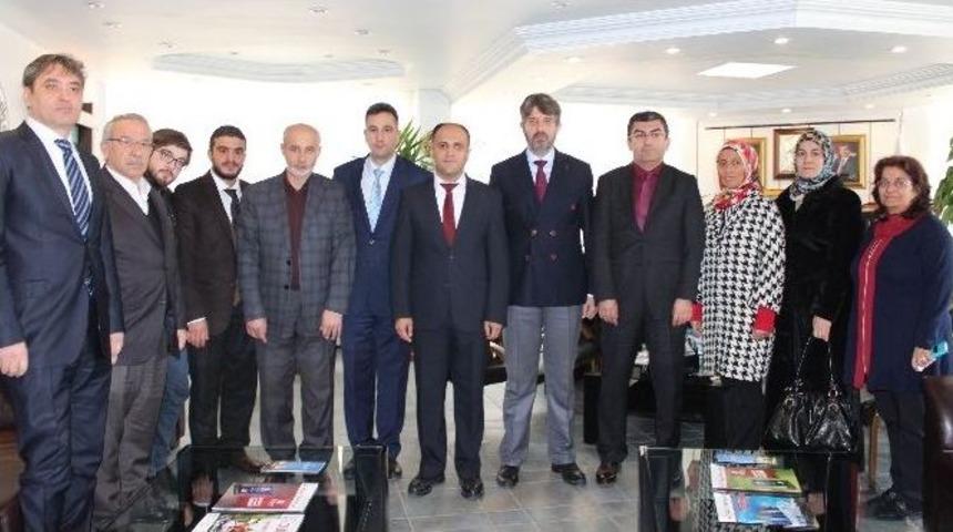 Ak Parti İl Teşkilatı&rsquo;ndan Başkan &Ouml;zaltun&rsquo;a Ziyaret