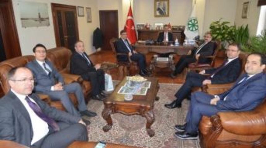 Halk Sigorta Genel M&uuml;d&uuml;r&uuml;nden Kayseri Şeker&rsquo;e Ziyaret