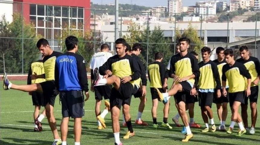 Aliağa, Halilbeyli Ma&ccedil;ına Hazırlanıyor