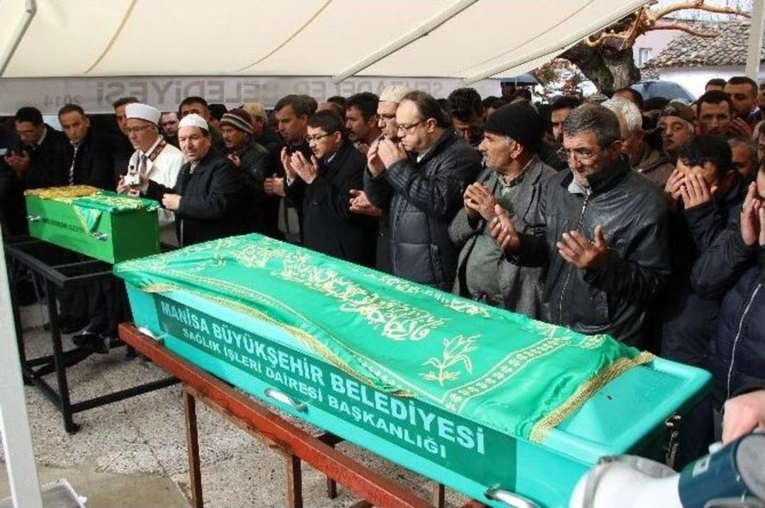 Baba-kız Son Yolculuğuna Birlikte Uğurlandı