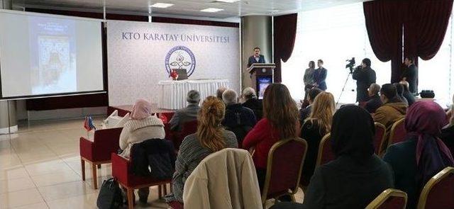 Kto Karatay Üniversitesi’nde Kitap Tanıtımı Ve İmza Günü