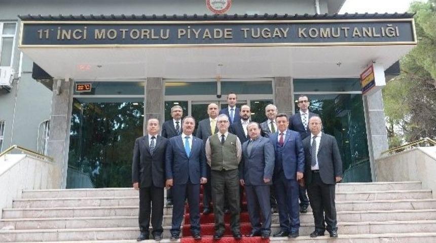 Dto Heyeti Tugay Komutanını Ve Cumhuriyet Başsavcısını Ziyaret Etti