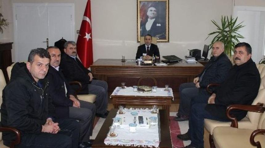 &Ouml;z Orman İş&rsquo;ten Kaymakam Erdoğan&rsquo;a Ziyaret