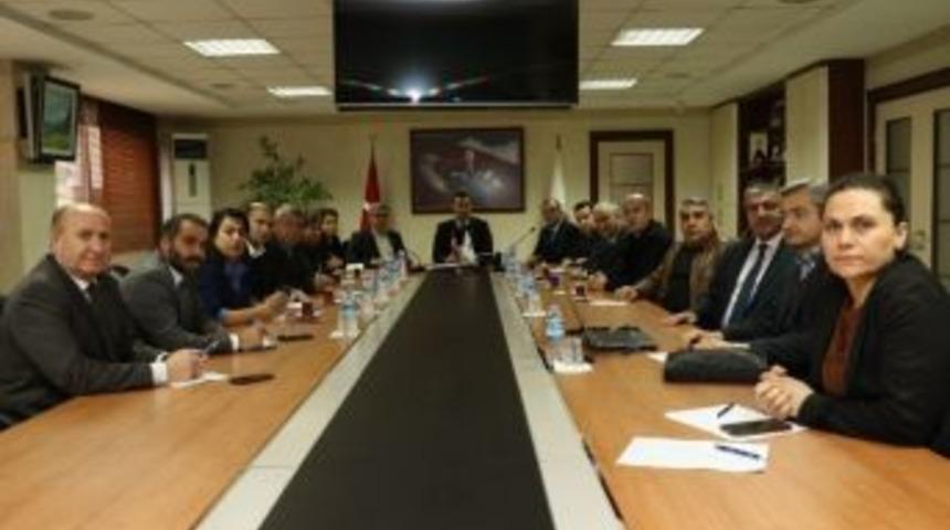 Mersin&rsquo;de &rsquo;habur Sınır Kapısı&rsquo;ndaki Sorunlar Konuşuldu