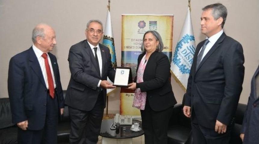 Dsp&rsquo;den Eş Başkanlara Ziyaret