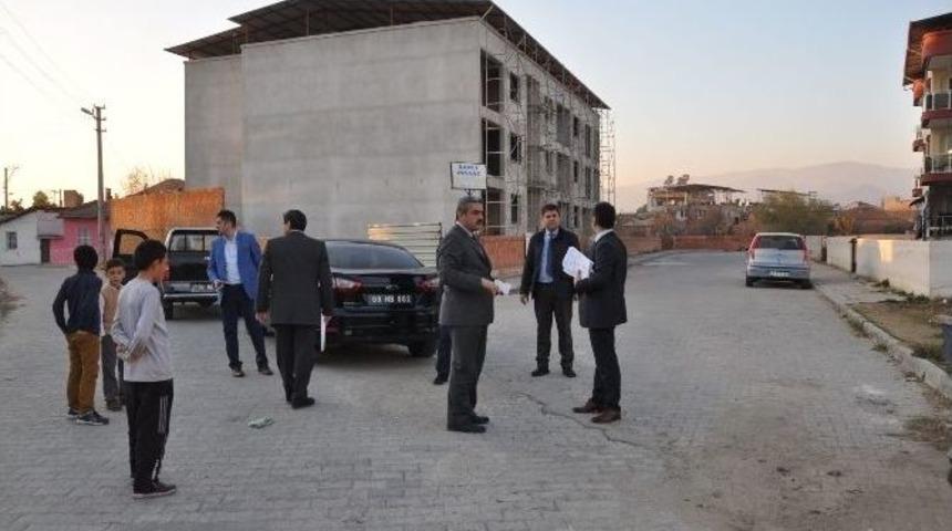 Başkan Alıcık, &Ccedil;apahasan Mahallesini İnceledi