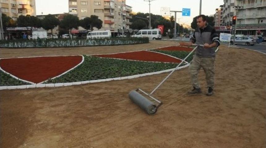 Nazilli&rsquo;de D&ouml;rt Yol Kavşağı Yenileniyor
