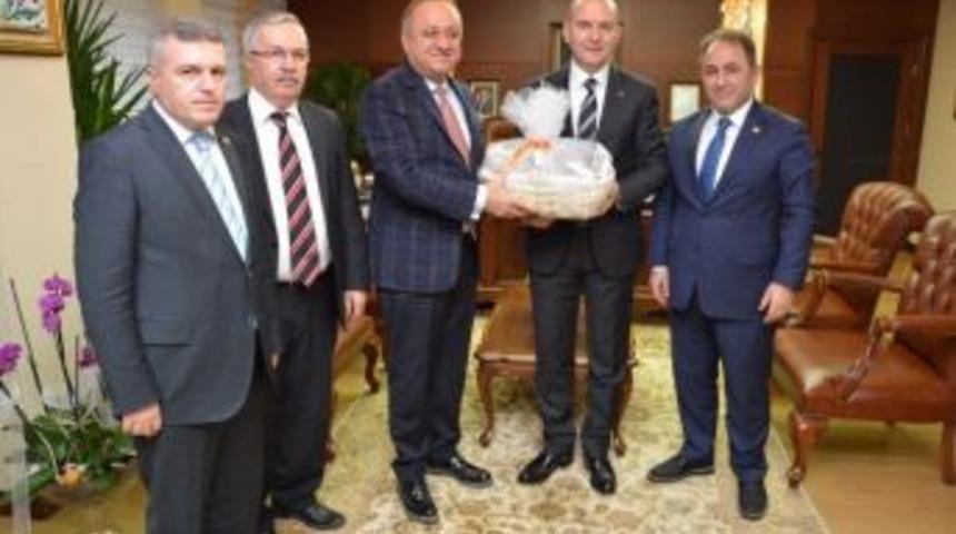 Babaş&rsquo;tan, Bakan Soylu&rsquo;ya &Ouml;zel Ziyaret