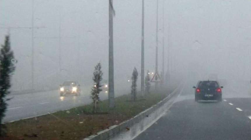 Malatya&rsquo;da Sisli Hava Etkili Oluyor