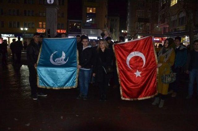 Fatsa’da Teröre Tepki Yürüyüşü