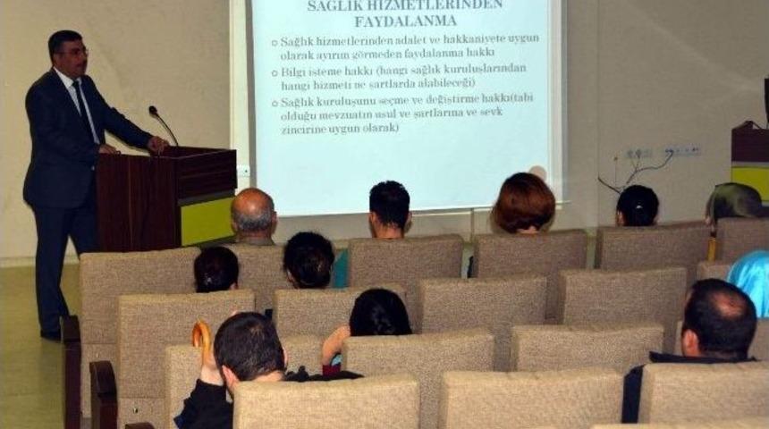 Ad&uuml; Hastanesinde Genel Uyum Eğitimi Ger&ccedil;ekleşti