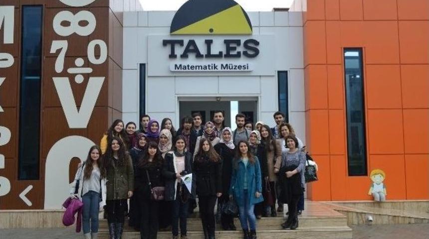 Dokuz Eyl&uuml;l &Uuml;niversitesi&rsquo;nden Tales Matematik M&uuml;zesi&rsquo;ne Ziyaret