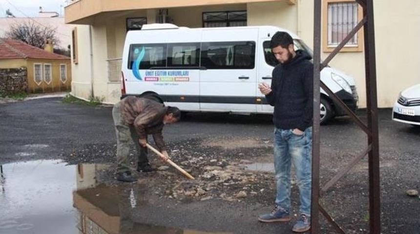 Şiddetli Yağış Ve Fırtına Milas&rsquo;ı Vurdu