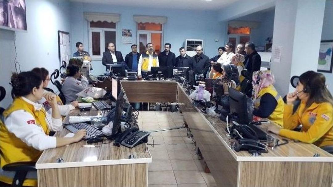 Sağlık-sen Başkanı Memiş, Cizre, Nusaybin Ve Mardin&rsquo;deki Sağlık &Ccedil;alışanlarını Ziyaret Etti