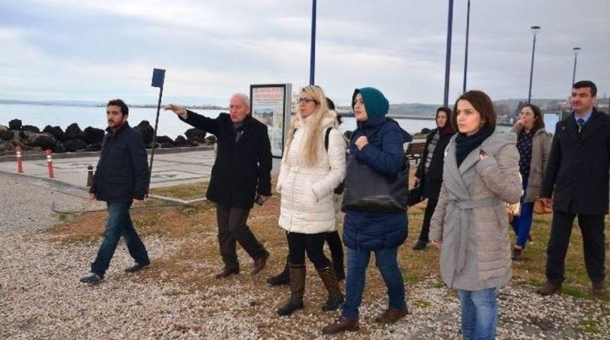 Ey&uuml;p Belediyesi Plan Ve Proje G&ouml;revlileri Lapseki&rsquo;de