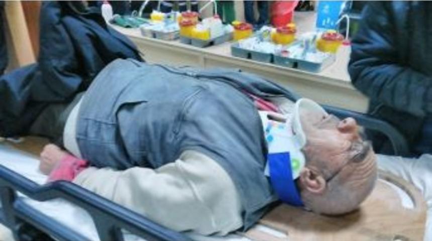 Motosikletiyle Şarampole Devrildi: 1 Yaralı