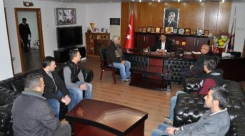 Esnaftan Başkan Turgut&rsquo;a Ziyaret