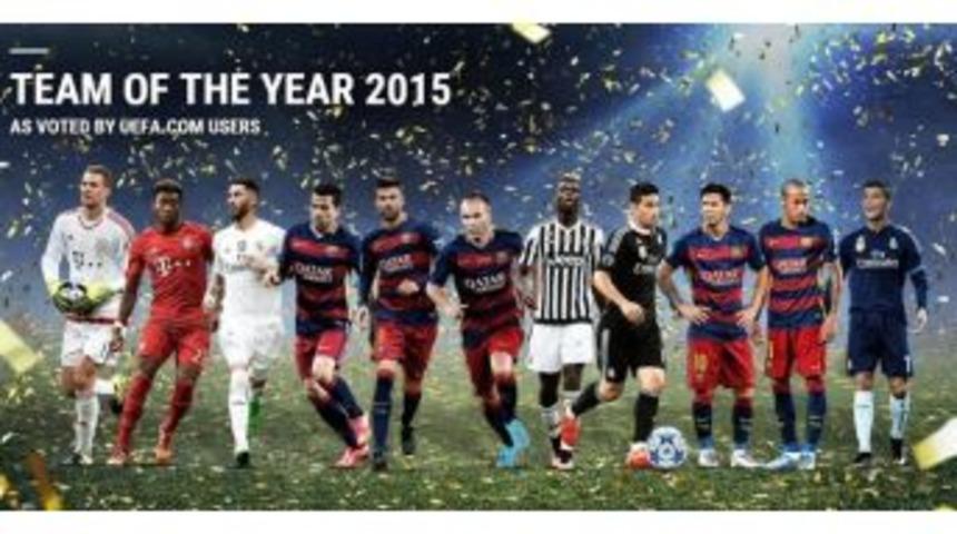 Uefa Yılın 11&rsquo;ini A&ccedil;ıkladı