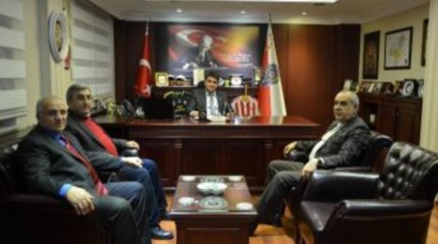 Stb Başkanı Hastaoğlu&rsquo;ndan, İl Emniyet M&uuml;d&uuml;rl&uuml;ğ&uuml;&rsquo;ne Taziye Ziyareti