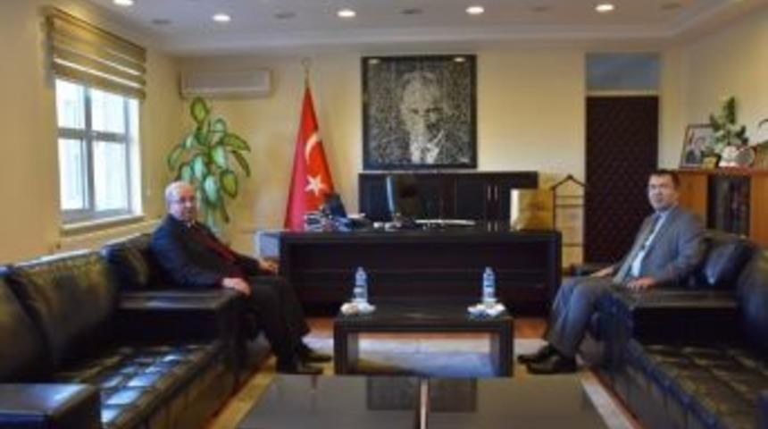 Başkan Albayrak&rsquo;tan Kaymakam &Uuml;nc&uuml;&rsquo;ye Ziyaret