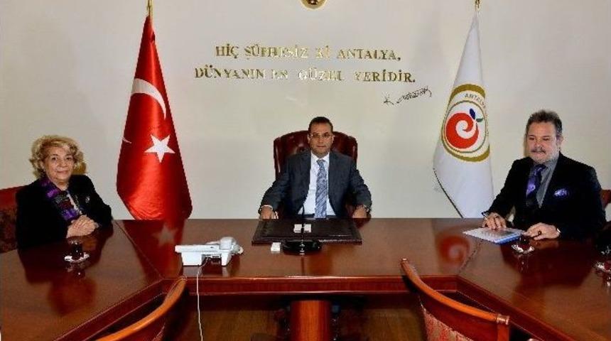 Kepez Kent Konseyinden Vali T&uuml;rker&rsquo;e Ziyaret