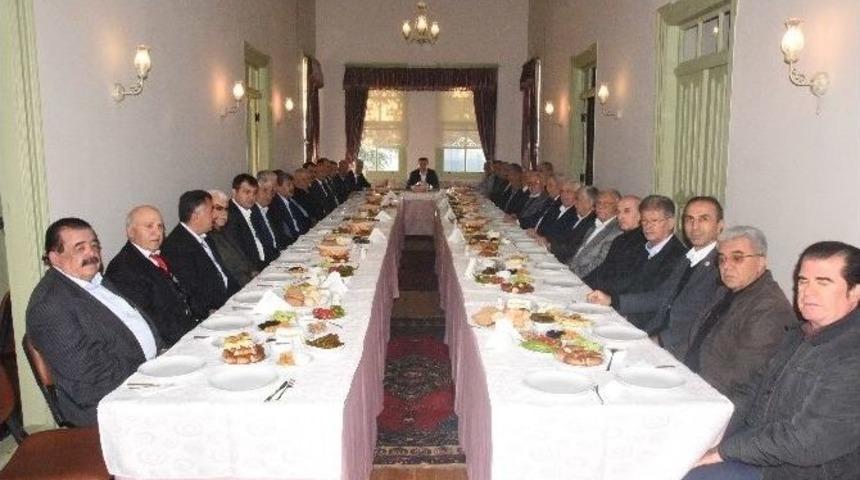 Alanya’nın Eski Belde Başkanları Kahvaltıda Buluştu
