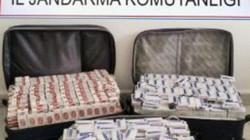 Denizli&rsquo;de 5 Bin 110 Paket Ka&ccedil;ak Sigara Ele Ge&ccedil;irildi