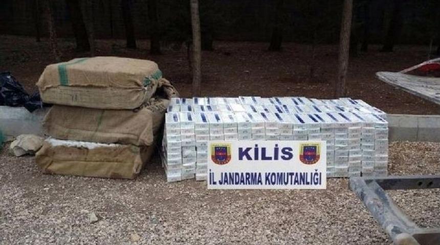 Kilis&rsquo;te 139 Bin Paket Ka&ccedil;ak Sigara Ele Ge&ccedil;irildi