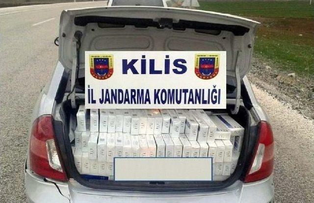 Kilis’te 139 Bin Paket Kaçak Sigara Ele Geçirildi