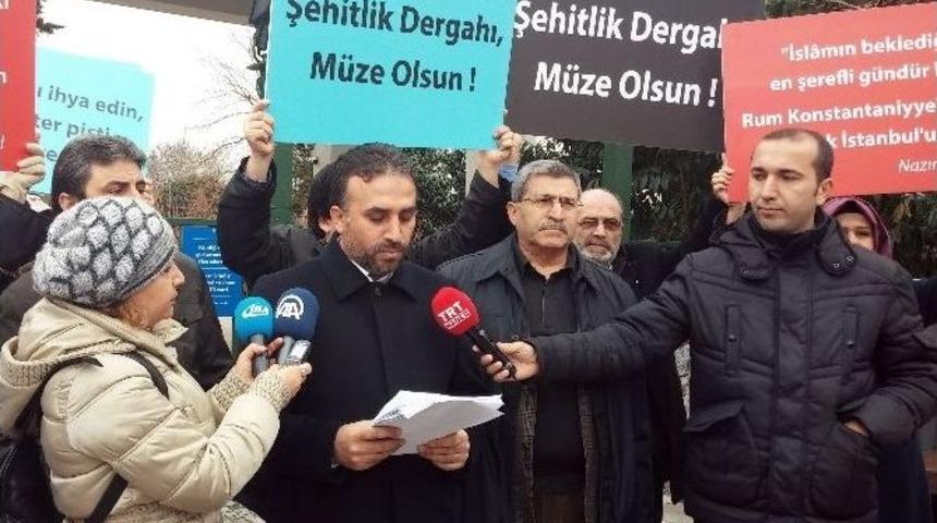 Tyb İstanbul Şubesi: &ldquo;şehitlik Dergahı M&uuml;ze Olsun&rdquo;