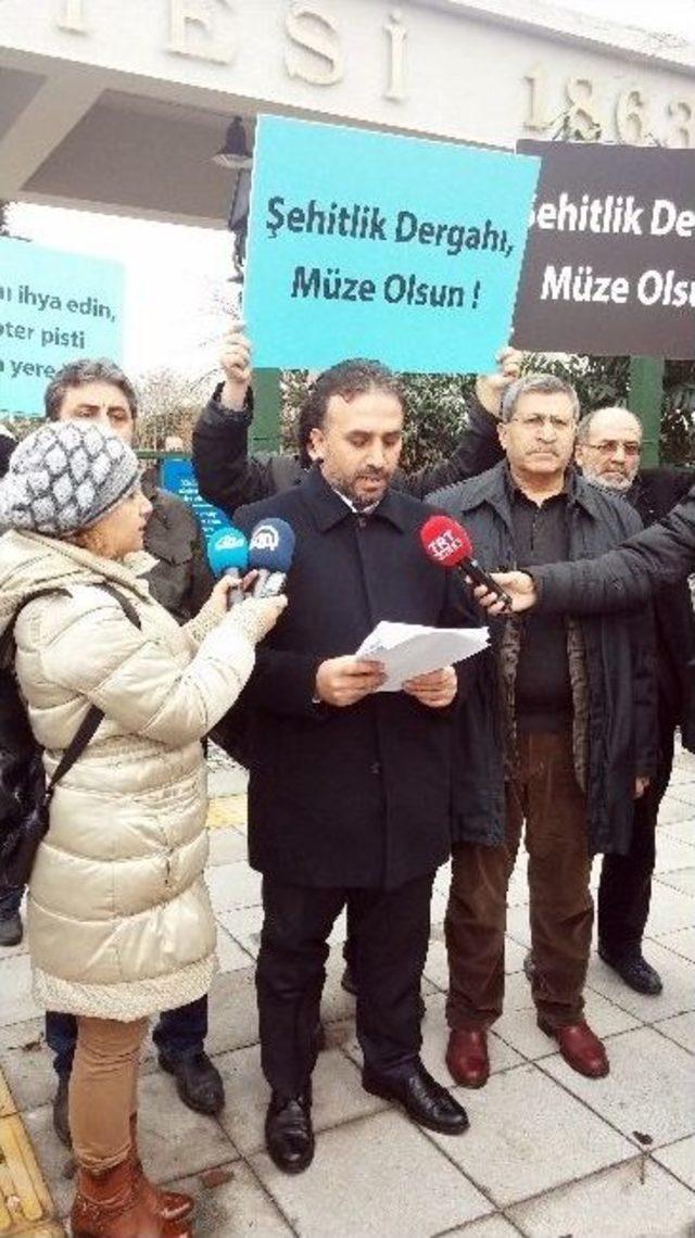 Tyb İstanbul Şubesi: “şehitlik Dergahı Müze Olsun”