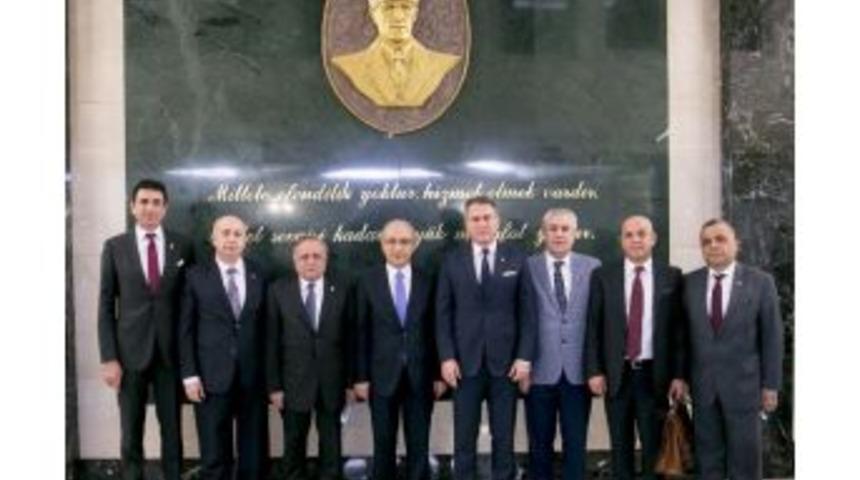 Akib Başkanlarından Başbakan Yardımcısı Elvan&rsquo;a Ziyaret