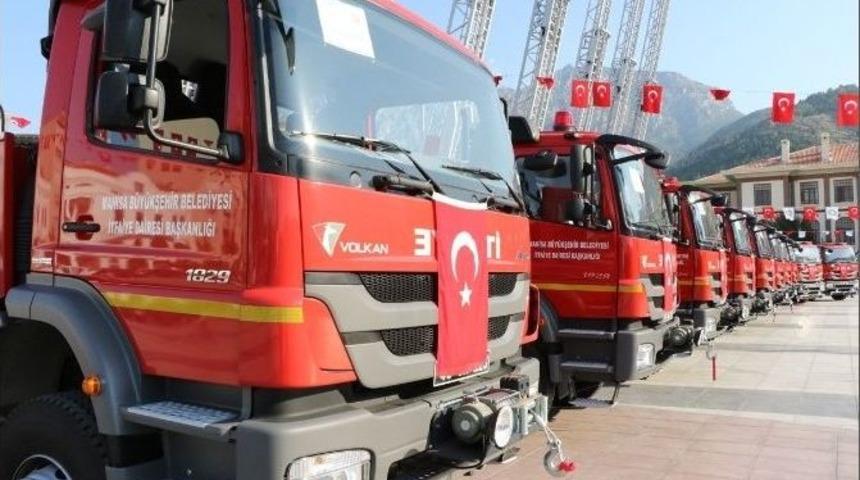 B&uuml;y&uuml;kşehir, Yeni İtfaiye Ara&ccedil;larının Tanıtımını Yapacak