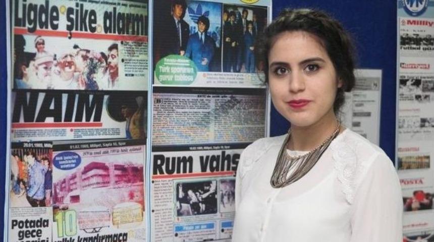 Km&uuml;&rsquo;de 105 Yıllık Spor Manşetleri Sergisi