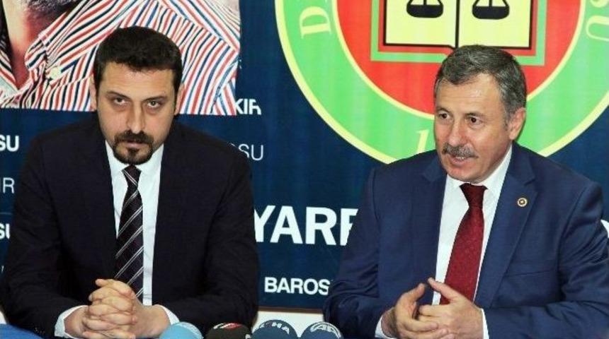 Ak Partili &Ouml;zdağ, Diyarbakır Barosu&rsquo;nu Ziyaret Etti
