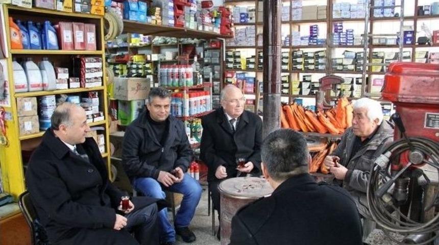 Vali Seyfettin Azizoğlu Sanayi Esnasının Sorunlarını Dinledi