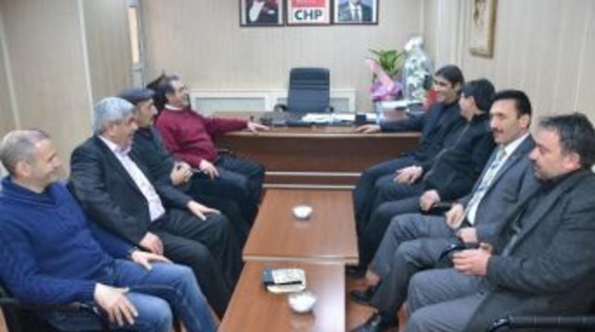 Ak Parti Ardahan İl Teşkilatından Chp&rsquo;ye Hayırlı Olsun Ziyareti