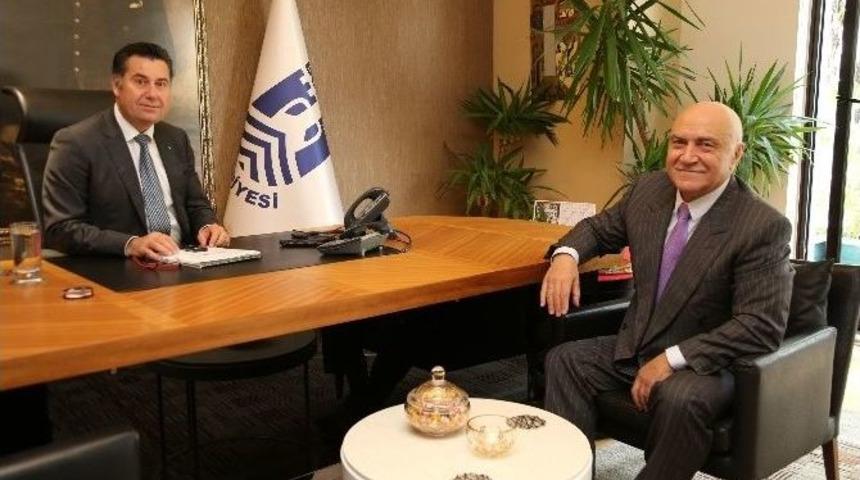 Azerbaycan Meclis Başkan Yardımcısı&rsquo;ndan Başkan Kocadon&rsquo;a Ziyaret