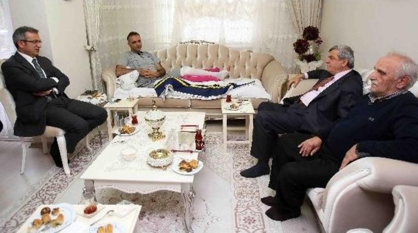 Başkan Karaosmanoğlu&rsquo;ndan, Kaflı Ve Soba&rsquo;ya Ziyaret