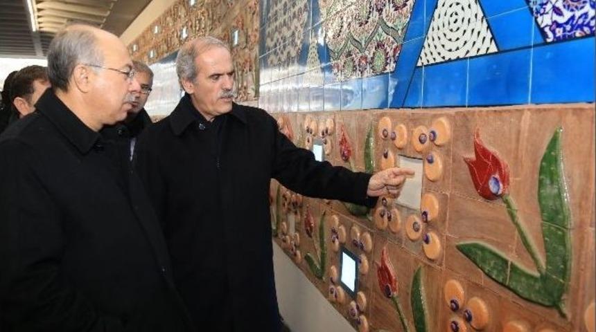 B&uuml;y&uuml;kşehir&rsquo;den &lsquo;yeşil T&uuml;p Ge&ccedil;idi&rsquo;ne K&uuml;lt&uuml;rel Motifler