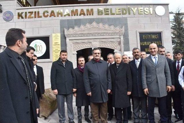 Mhp Genel Başkanı Bahçeli Kızılcahamam’da