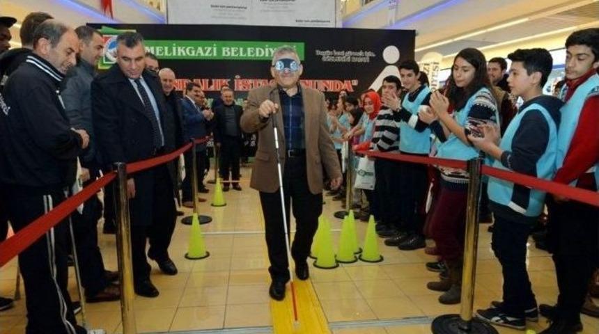 Melikgazi Belediyesince Engelli Empati Parkuru