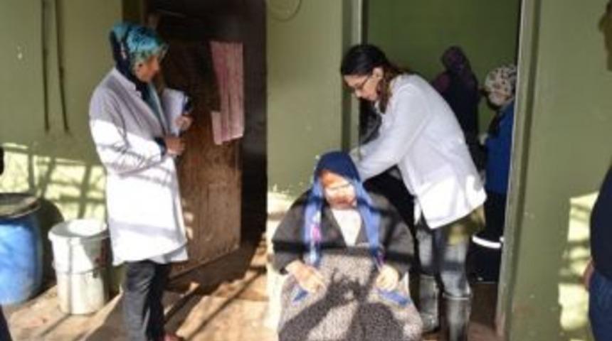 Kırıkhan Belediyesinden Muhta&ccedil; İnsanlara Evde Muayene Hizmeti