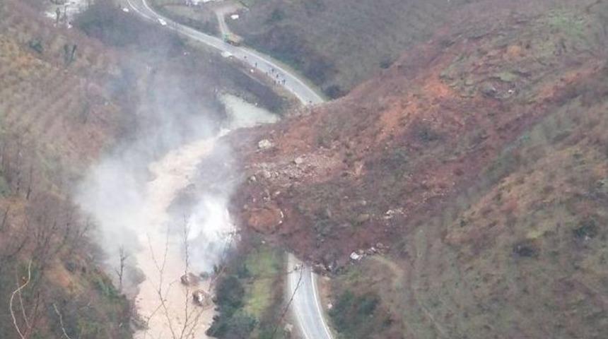 Giresun’da ’heyelan Geliyorum’ Dedi