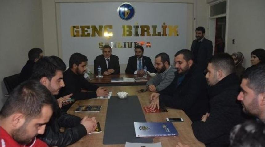 Beyazg&uuml;l, Şanlıurfa Gen&ccedil; Birliği Ziyaret Etti