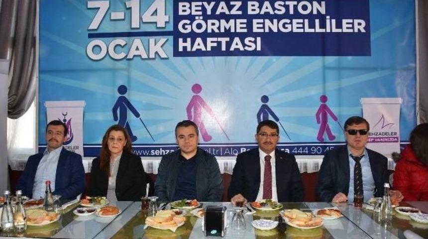 Başkan &Ccedil;elik G&ouml;rme Engelliler İle Bir Araya Geldi